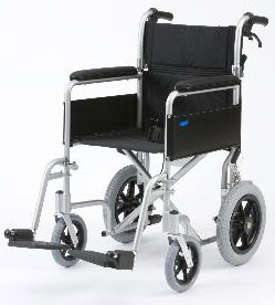 Drive Medical LAWC002 Enigma Lightweight Aluminium Transit Wheelchair from Safe Hands Mobility