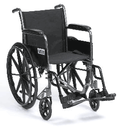 Drive Medical Enigma SSP118FA Silver Sport Self Propel Wheelchair from Safe Hands Mobility