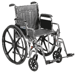 Drive Medical Enigma STD20 - Sentra EC Bariatric Self Propel Wheelchair from Safe Hands Mobility