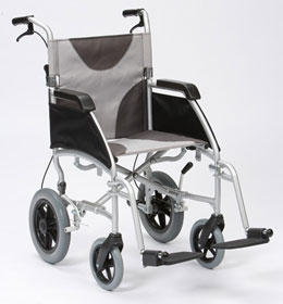 Drive  LAWC008A Ultra Lightweight Aluminium Transit Wheelchair from Safe Hands Mobility