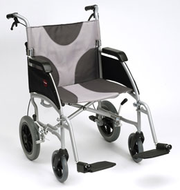 LAWC012A - Drive Ultra Lightweight Aluminium Transit Wheelchair from Safe Hands Mobility