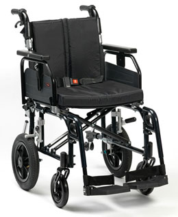 Drive SD2 - Super Deluxe Auminium Transit Wheelchair with solid tyres