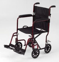 Model 1247 - Roma 'Foldaway' Attendant Wheelchair from Roma Medical