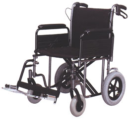 Roma Model 1485X - Heavy Duty Car Transit Wheelchair from Safe Hands Mobility
